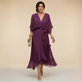 Bella - Flowing V-Neck Silhouette Dress
