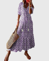 Sofia | Boho Vintage Summer Maxi Dress