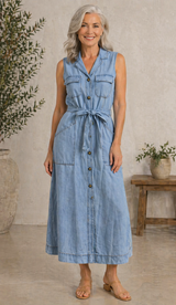 Susan | Denim Dress