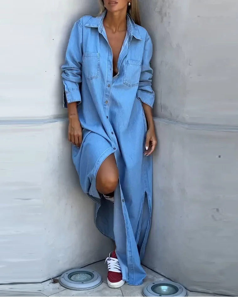 Delana | Button Down Dress