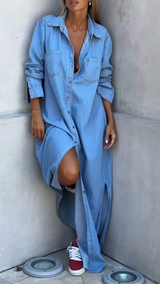 Delana | Button Down Dress