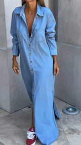 Delana | Button Down Dress