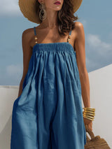 Madison | Denim Wide-Leg Jumpsuit